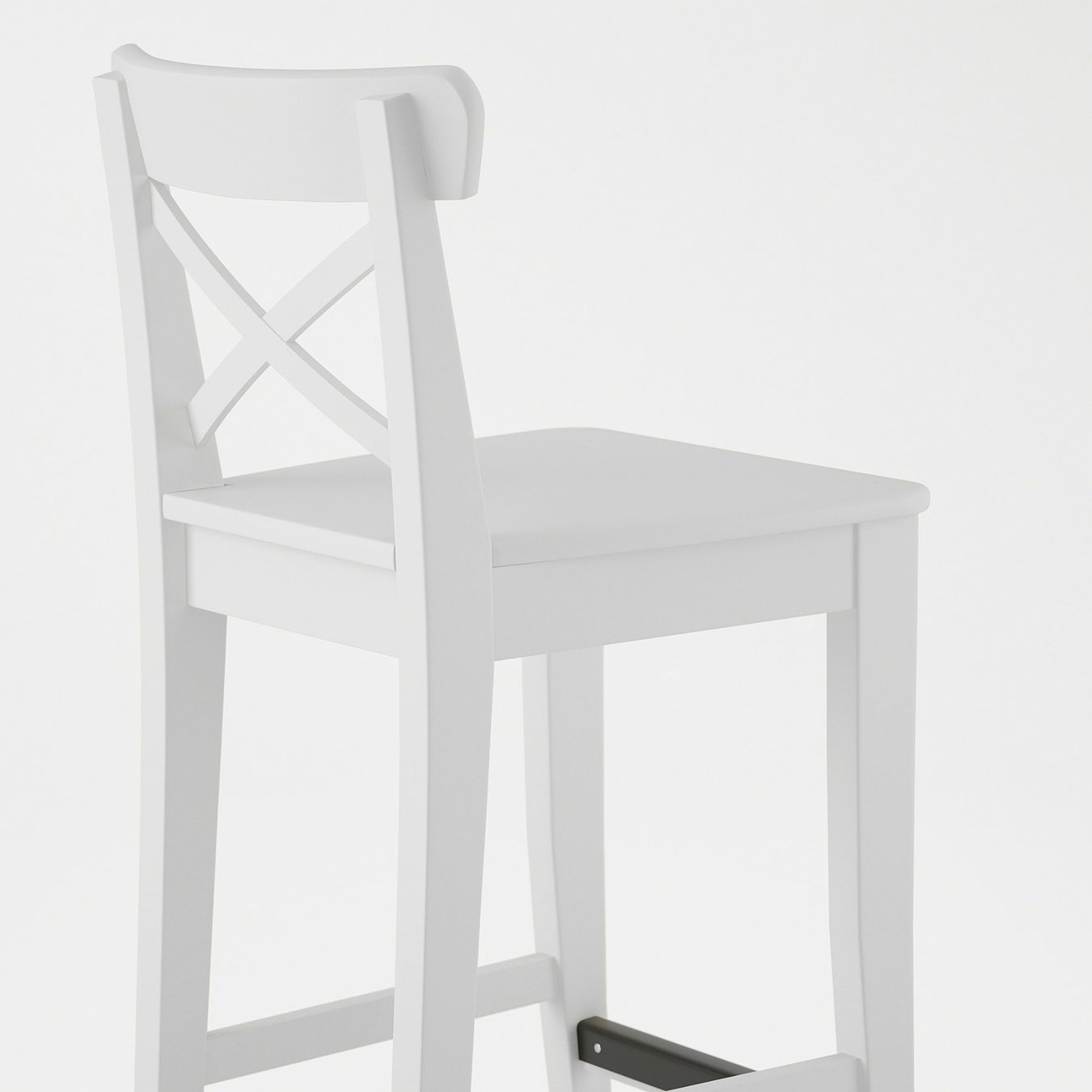 Ikea Hocker: IKEA INGOLF Barhocker weiss – Neu und originalverpackt aus Rothenburg von IKEA_Rothenburg 2