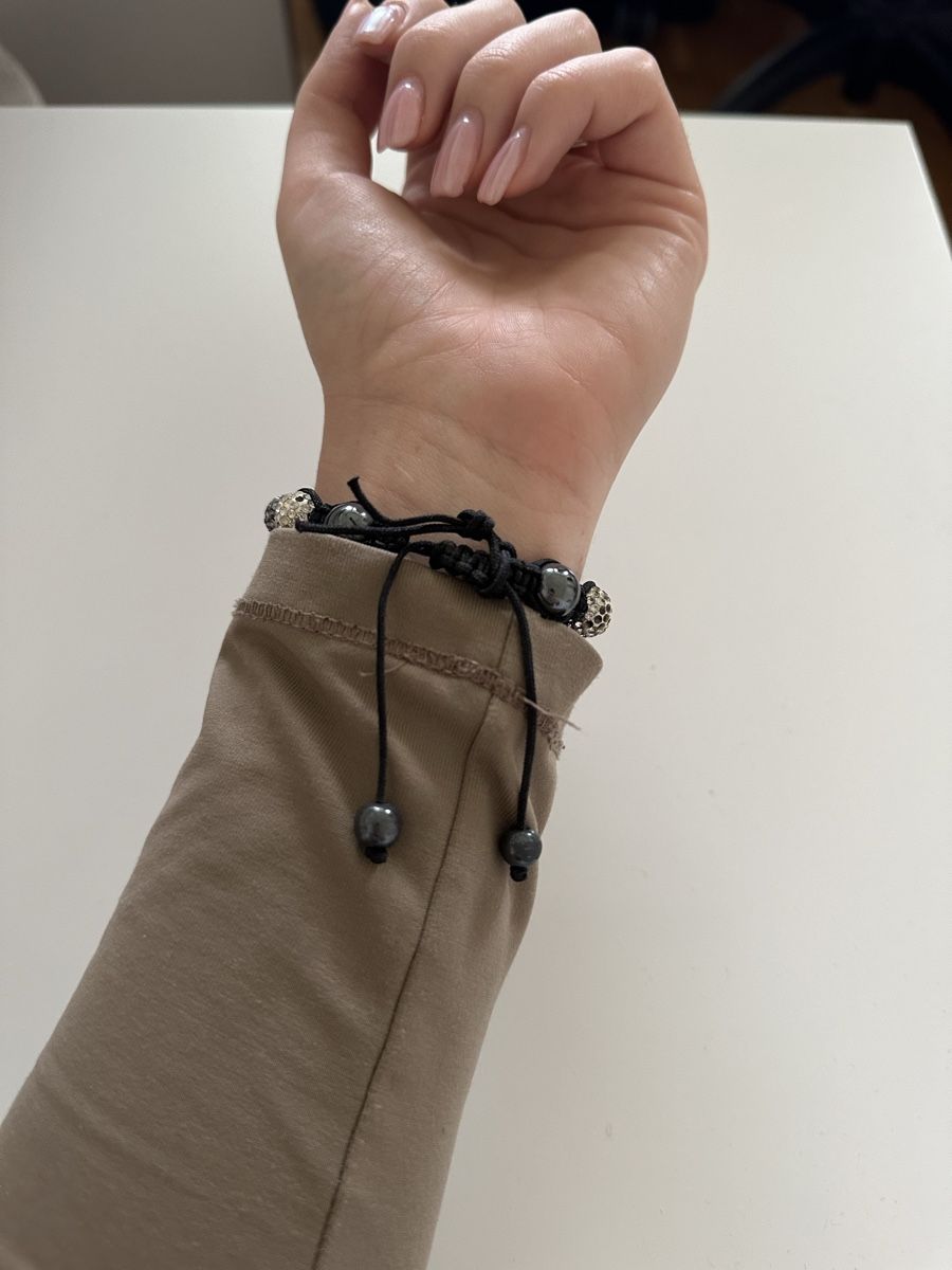 Bracciali & Braccialetti: Bracelet shamballa gris et blanc – Usato da Châtelaine venduto da nan_j75j 1
