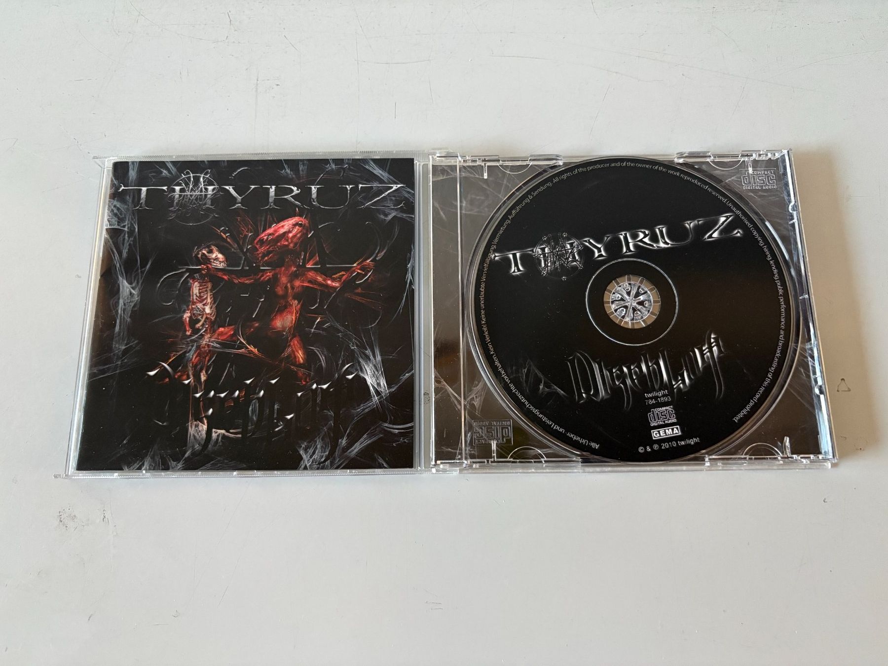 CD: THYRUZ - Diseblot CD Black Metal 2010 – Usato da Wiedlisbach venduto da Andrisa