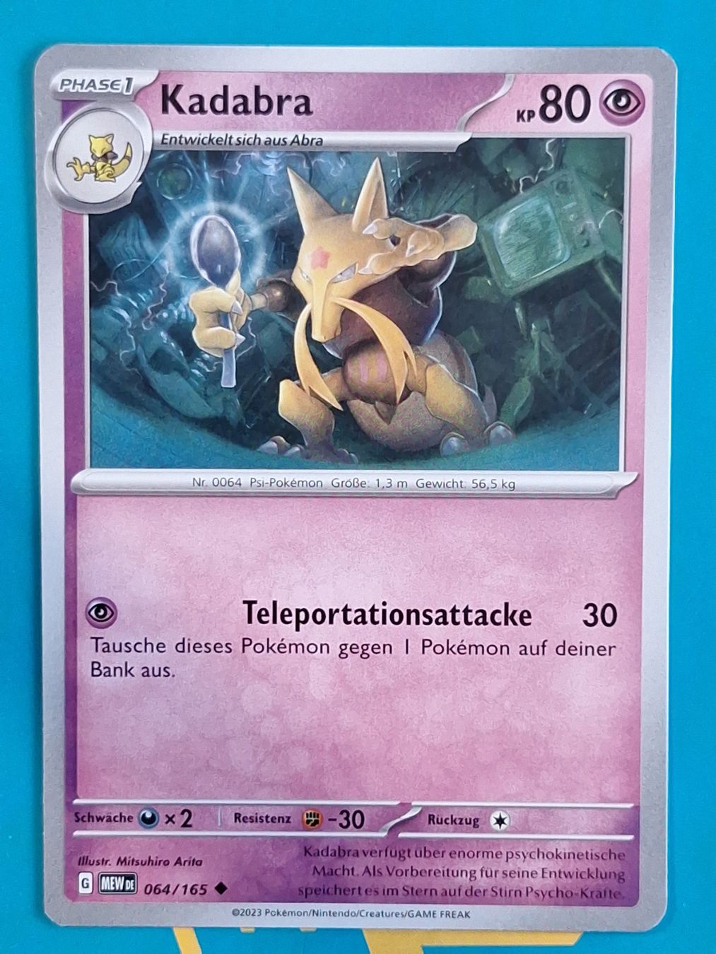Pokémon Carte collezionabili: Kadabra - DEUTSCH Mew 151 - #2.8 – Usato da Altstätten SG venduto da GGsGameshop