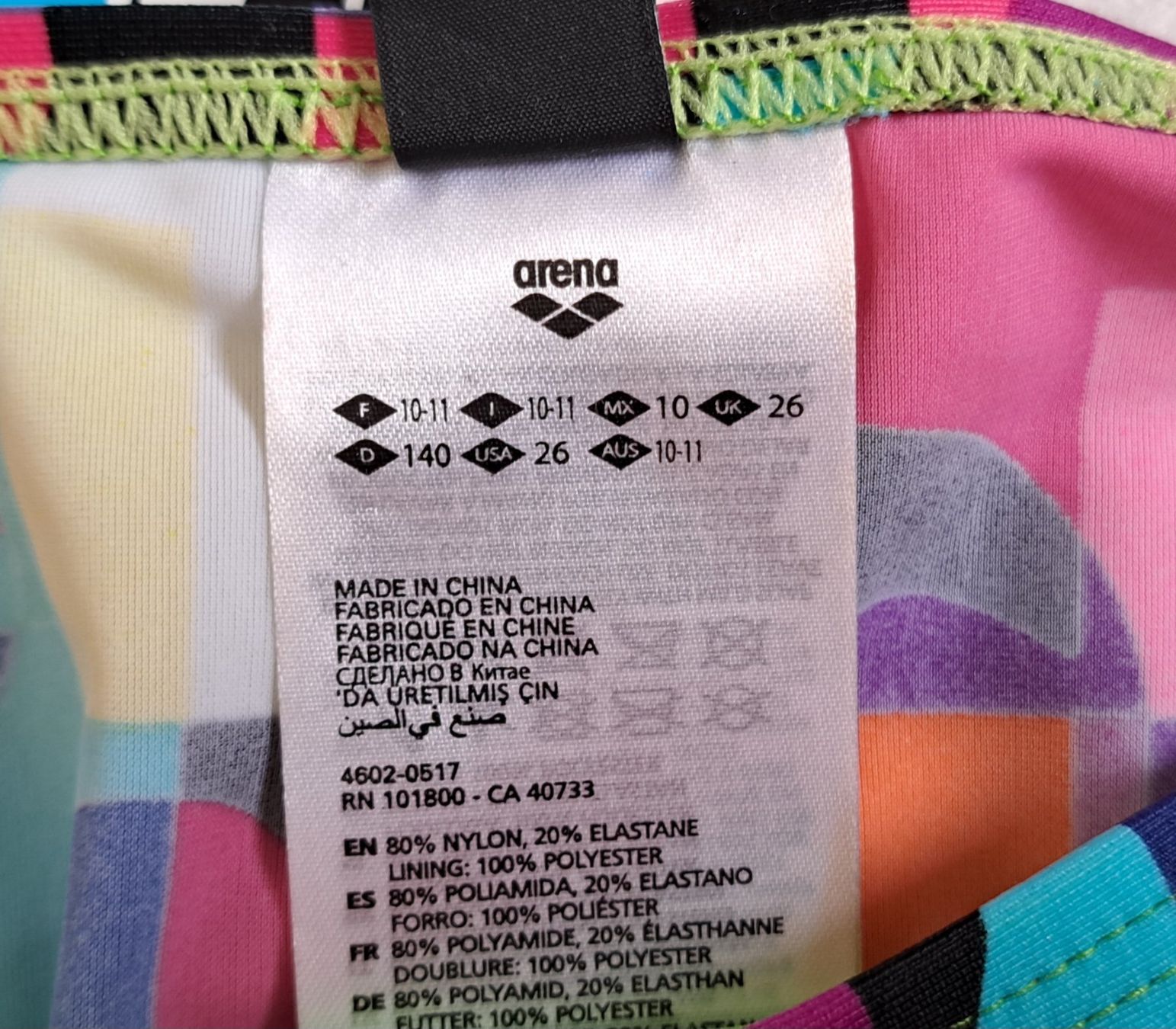Arena Costumi da bagno & Bikini: NEU! ARENA Mädchen Bikini Gr. 140 – Nuovo e nell'imballaggio originale da Gysenstein venduto da joshuas81 4