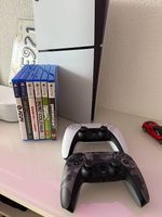 PS5 wie NEU - 2 Controller, 7 Games, GARANTIE bis 15.04.2028