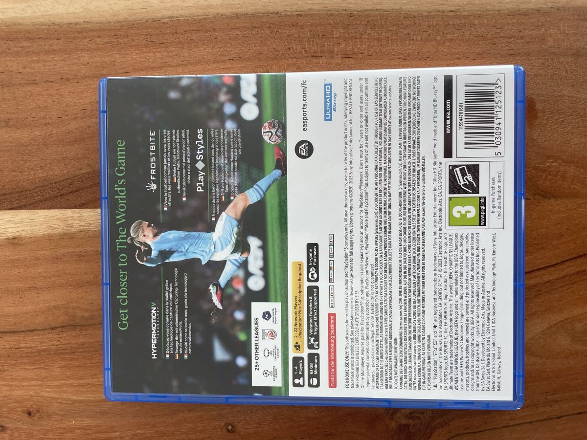 Giochi: Fc24 für PS5 – Usato da Triesen venduto da Nvdp77 1