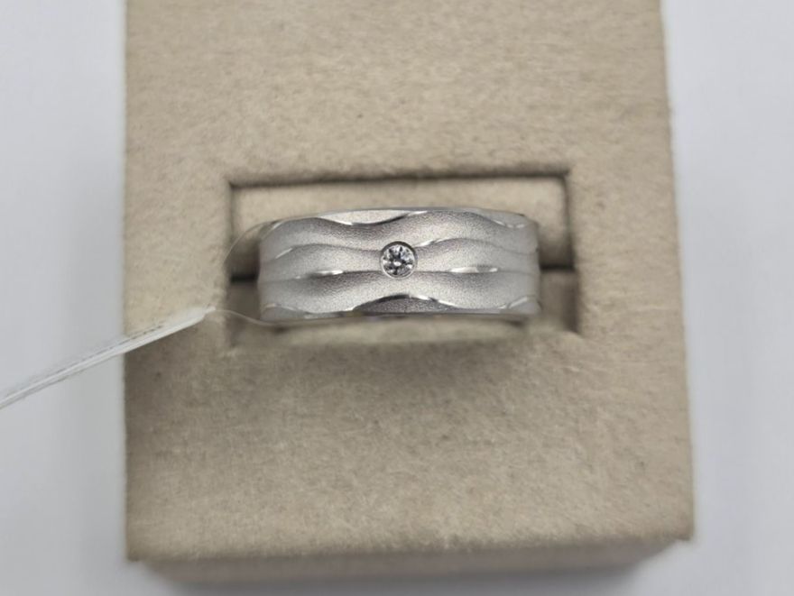 Anelli: Ring Silber 925 Zirkonia Gr. 55 – Nuovo e nell'imballaggio originale da Zug venduto da gold.schmuck