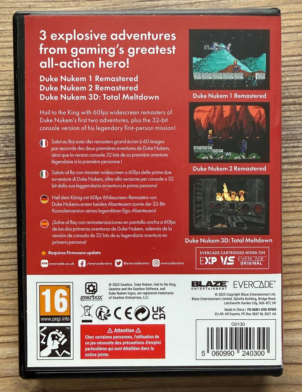 Evercade Giochi: Evercade Bundle: Team17, Bitmap Brothers 1+2, Duke Nukem – Usato da Zürich venduto da Yamirodvd 2