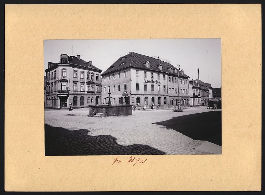Fotografie &  Plakate: Fotografie Pulsnitz, Bismarkplatz mit Ap – Gebraucht aus Berlin von bartko-reher