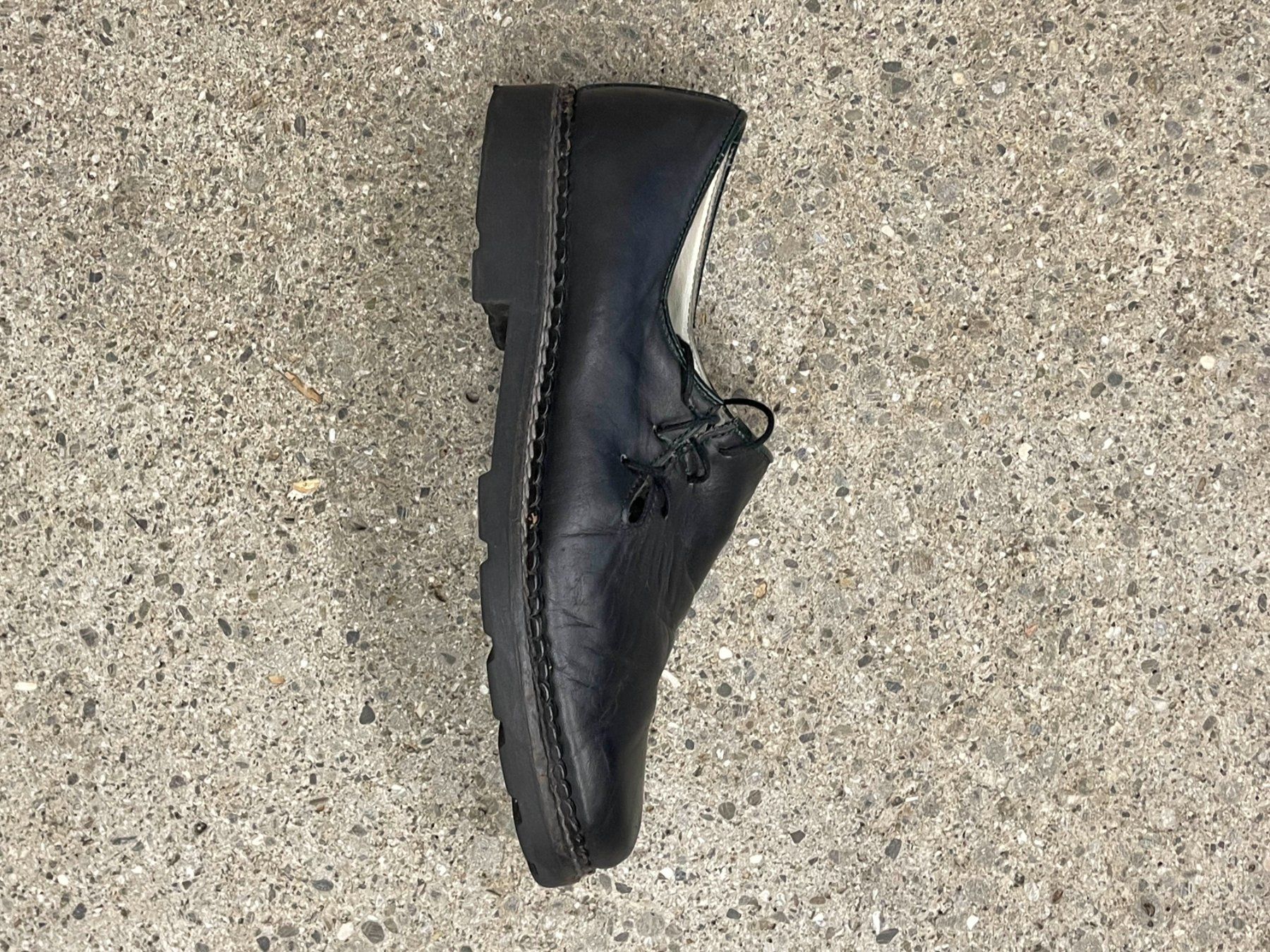 Scarpe da uomo: Vintage Leather Shoes, 42 – Usato da Zürich venduto da drooppee 4