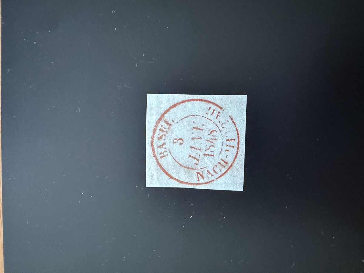 Tous les timbres: Roter Stempel Basel 3. Jan 1848 – D'occasion à Murgenthal par Tina_4055