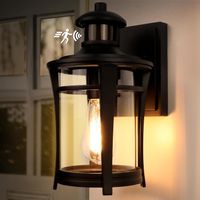Aussenwandleuchte Wandlampe Bewegungsmelder 3 Lichtmodi
