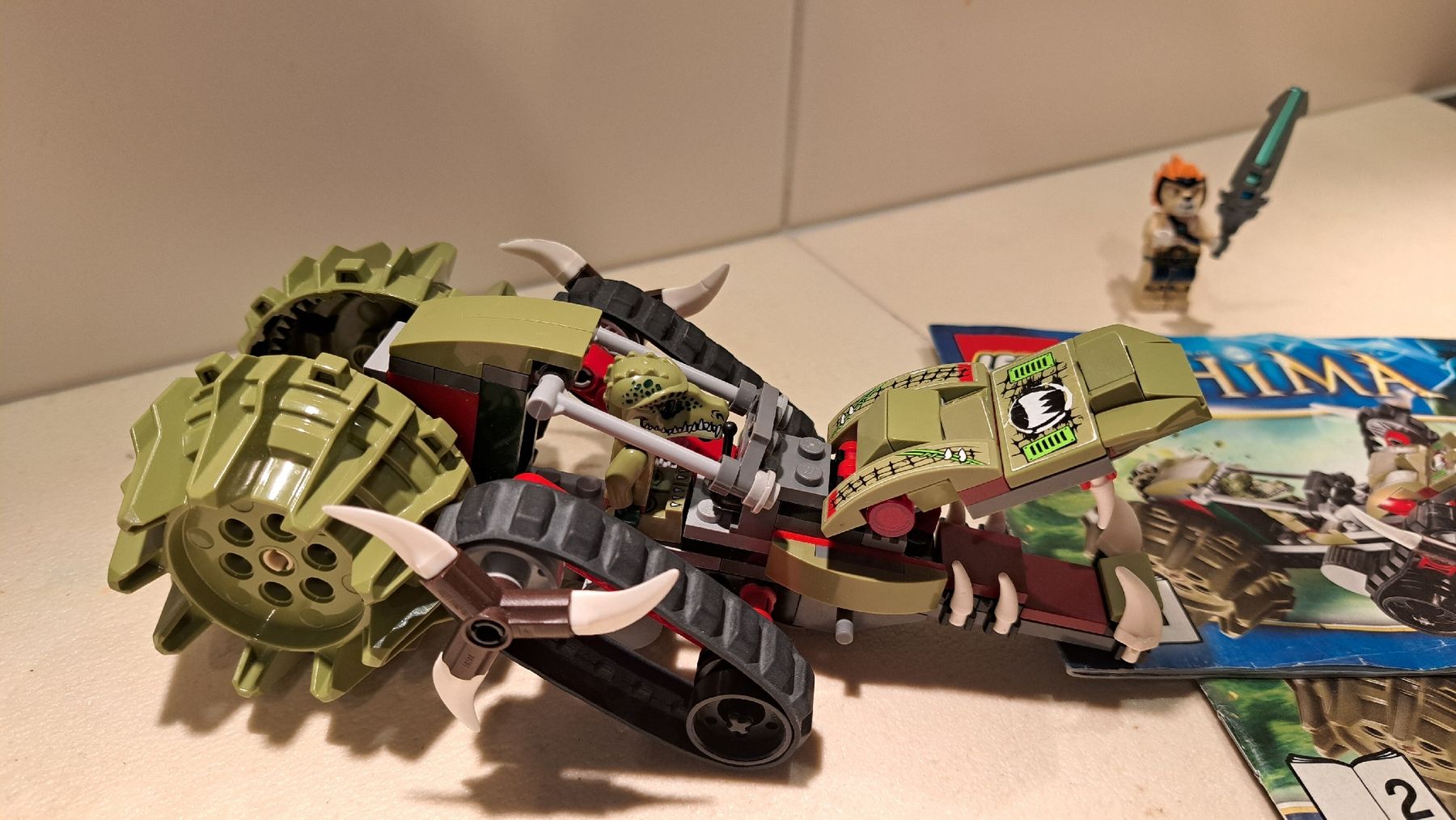 Lego Kit di costruzioni: LEGO Chima 70001 Crawleys Krallenschlitzer – Usato da Gipf-Oberfrick venduto da posuine 2