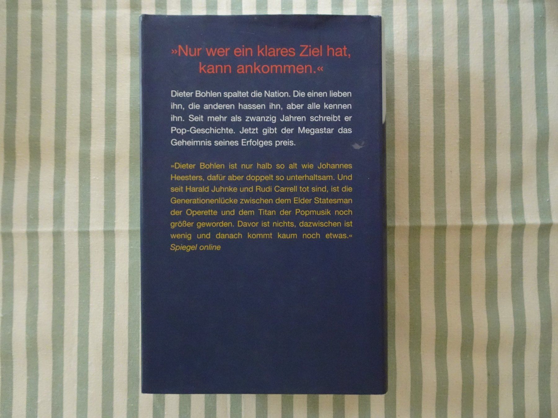 Libri: Dieter Bohlen - Der Bohlen-Weg - B40 – Usato da Küssnacht am Rigi venduto da Bookslove-Divers 1