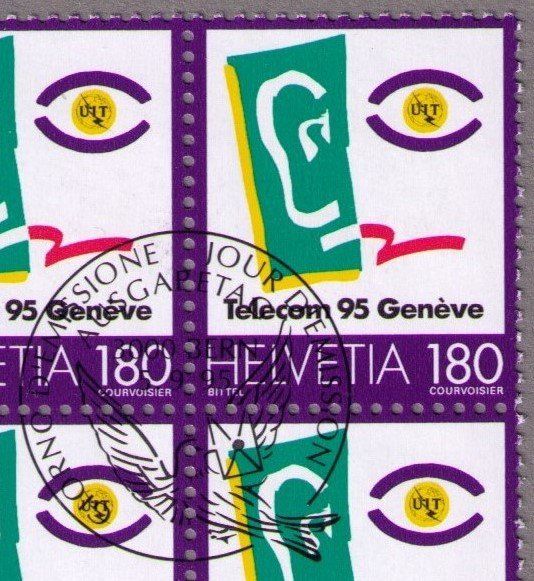 Tutti i francobolli: 1995_875_Sondermarke 1.80_TELECOM 95_Vb ET ! – Usato da Marthalen venduto da Ch_quality 1