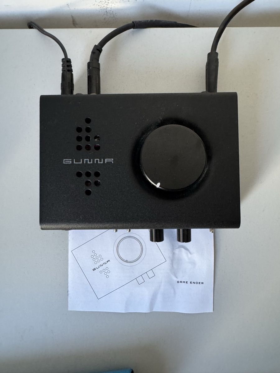 Equipement studio: Schiit Gunnr Game Ender Audio Interface PS5 – D'occasion à Zürich par tim_t6kb 2