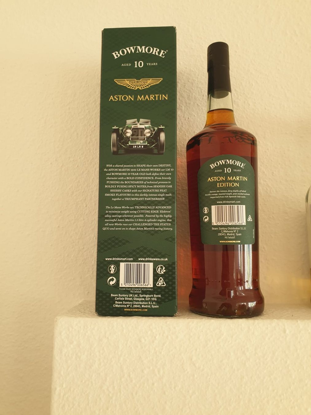 Bowmore Bevande alcoliche: Bowmore Aston Martin 10y 1L – Nuovo e nell'imballaggio originale da Langnau am Albis venduto da jer_pm72 1