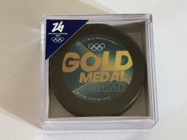 Gold Medal Game Milano Cortina 2026 Olympische Spiele Puck