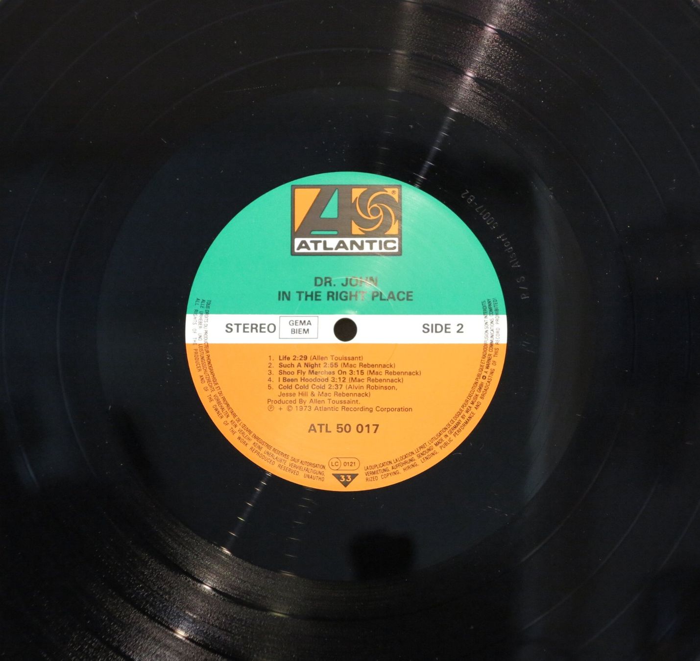 Vinyles: DR. JOHN - IN THE RIGHT PLACE – D'occasion à Zürich par Naim60 3