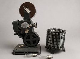 Antiker Heimkino Projektor ca. 100-jährig Pathe Kid PB-EX