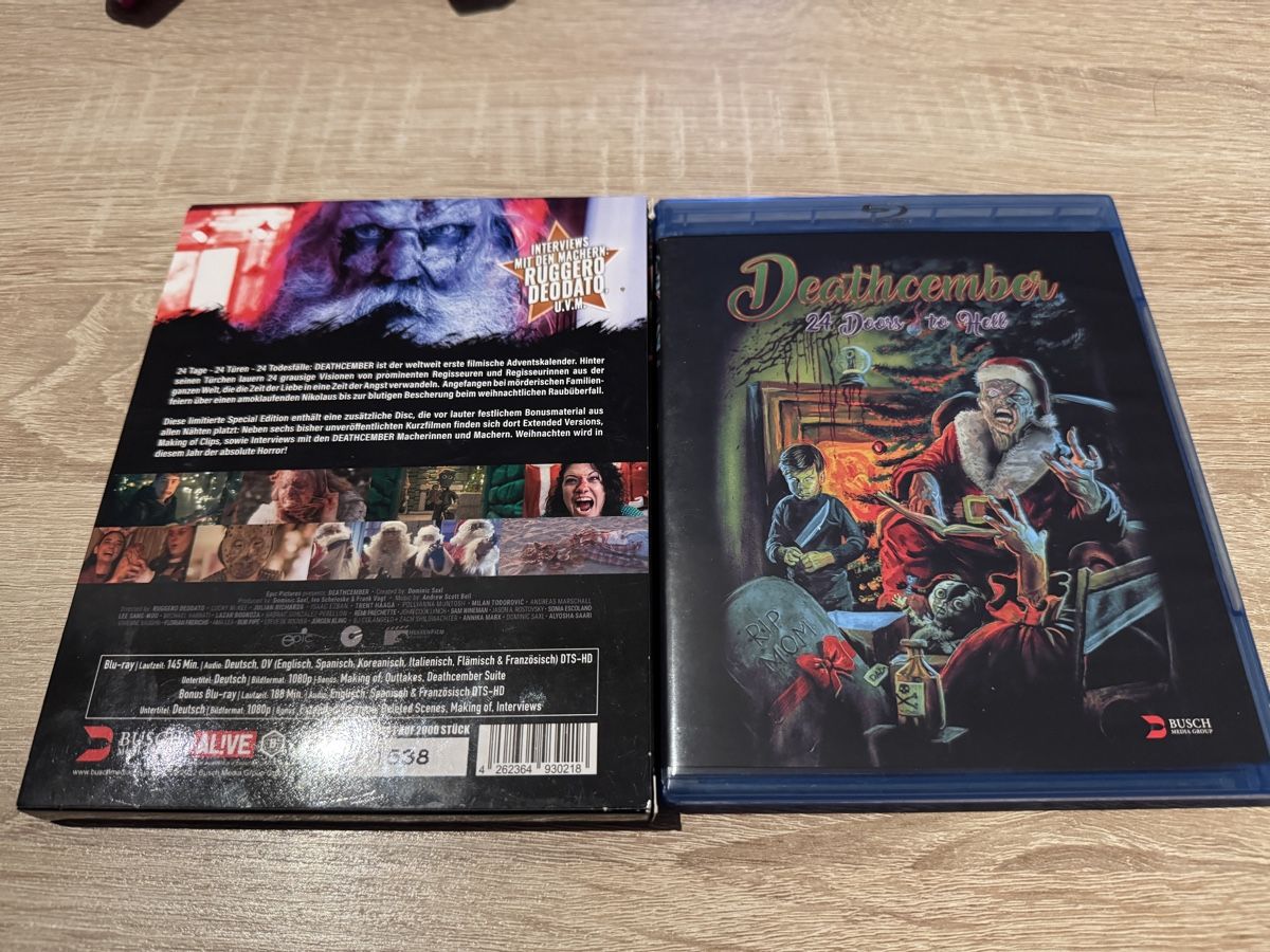 Alle DVDs: Deathcember 2 Disc Special Edition Blu-ray – Gebraucht aus Embrach von Schlussstrich 1