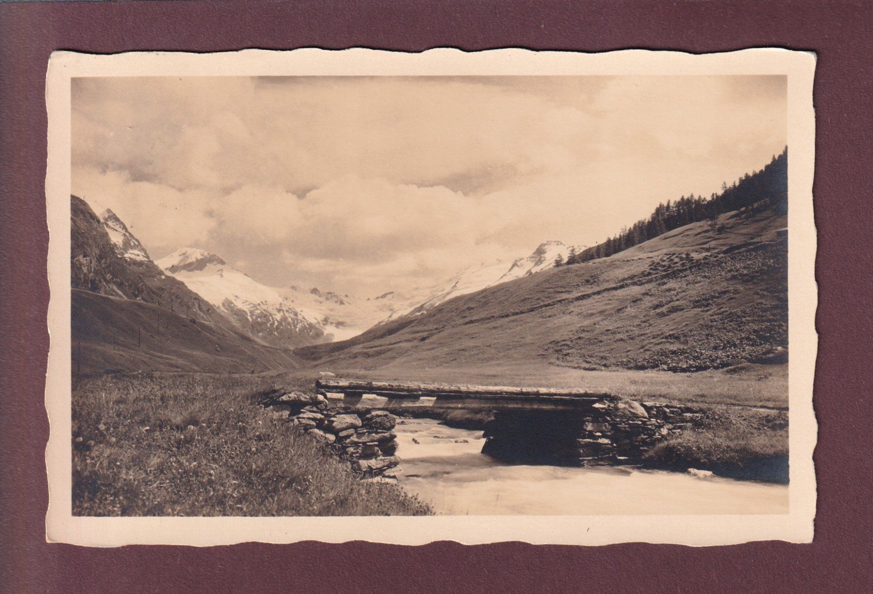 Cartoline postali: FEXTAL im Ober-Engadin - 1927 – Usato da Pully venduto da nicecards
