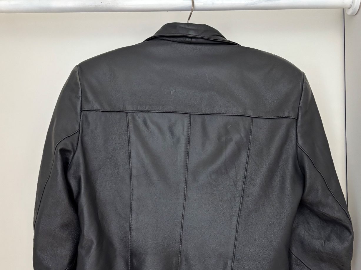 Giacche: Jacke,  echt Leder,  schwarz, Grösse 38-40 – Usato da Stein AR venduto da EvaL056 5