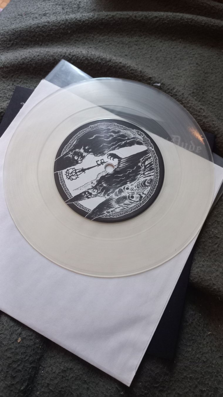 Schallplatten: Urfaust/King Dude-Split  Clear 7"Vinyl BLACK METAL  – Gebraucht aus Olten von Donatello1984 2