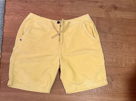 Kurze Hosen BLUE de GENES KORD SENF GELB GR.36