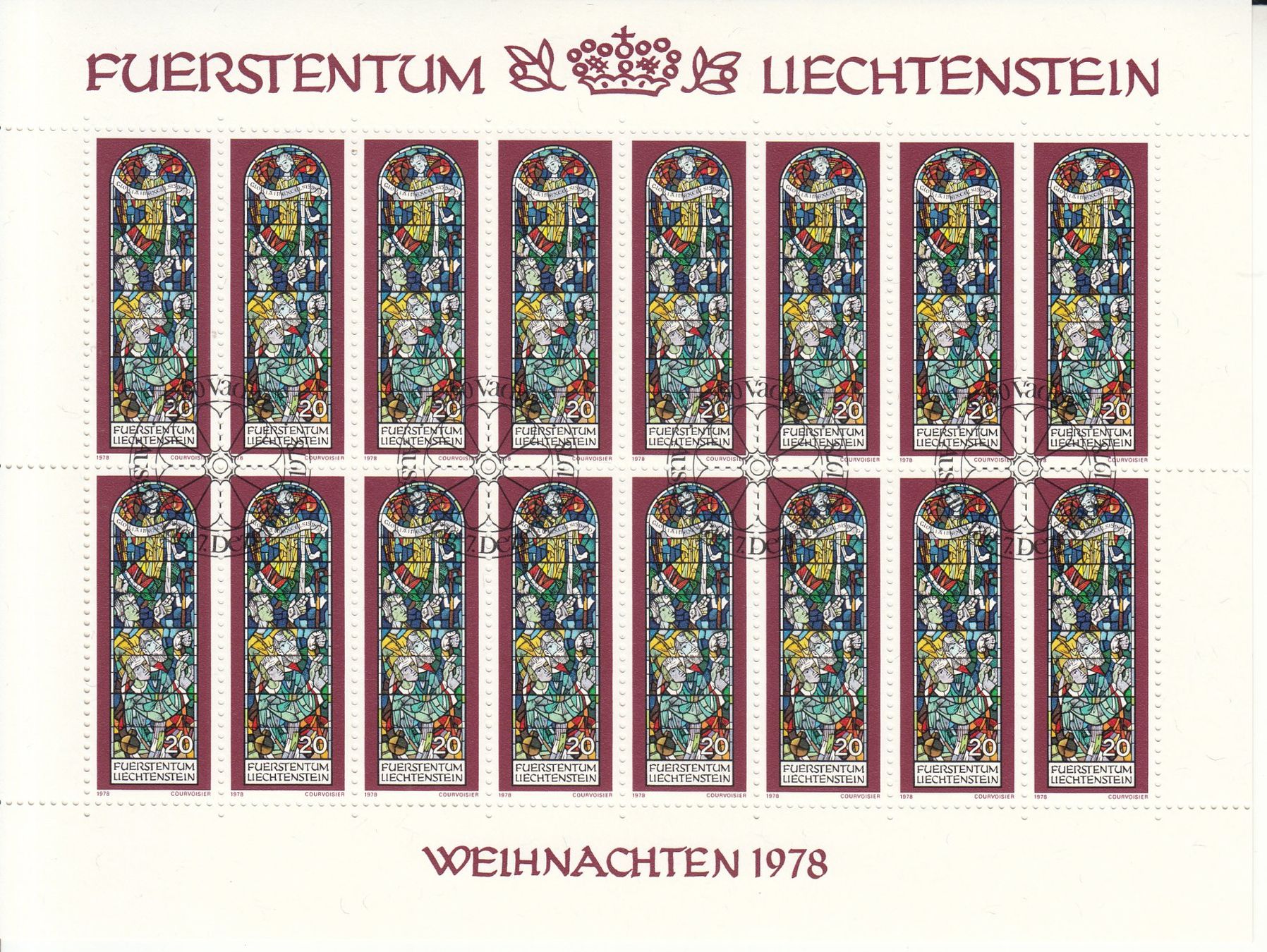Tutti i francobolli: LBK 658 - 660 Zierbogen mit ET – Usato da Bürglen TG venduto da StampGraf 1