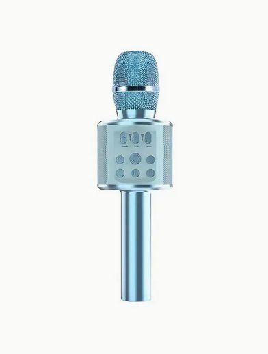Kabelloses HB-Karaoke-Mikrofon Kinder-Mikrofon Farbe: Blau