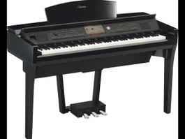 Yamaha Clavinova Digitalpiano Schwarz