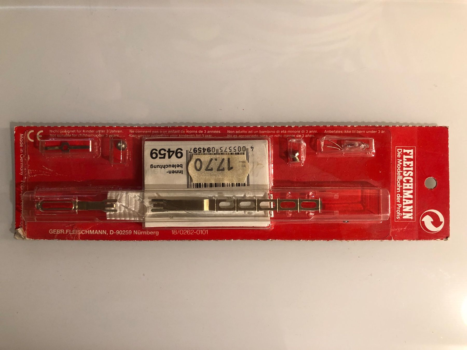 Fleischmann Modellini di ferrovie: Fleischmann Innenbeleuchtung 9459 neu – Nuovo e nell'imballaggio originale da Zweidlen venduto da Maerliharo_57