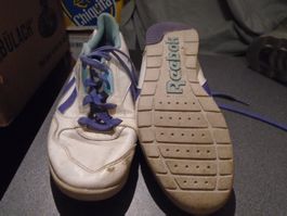 Turnschuh / Sneaker Grösse 37, Reebok, weiss/violett