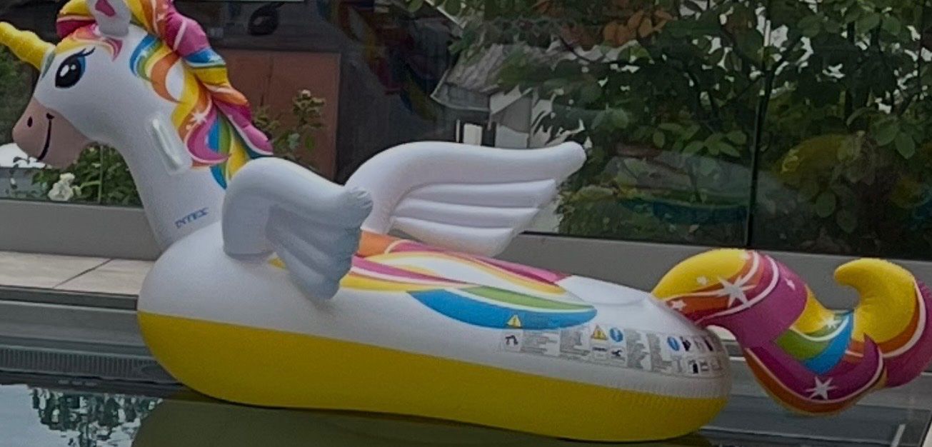 Salvagente: Intex Einhorn Schwimmtier bunt – Usato da Kilchberg ZH venduto da TanniTanni