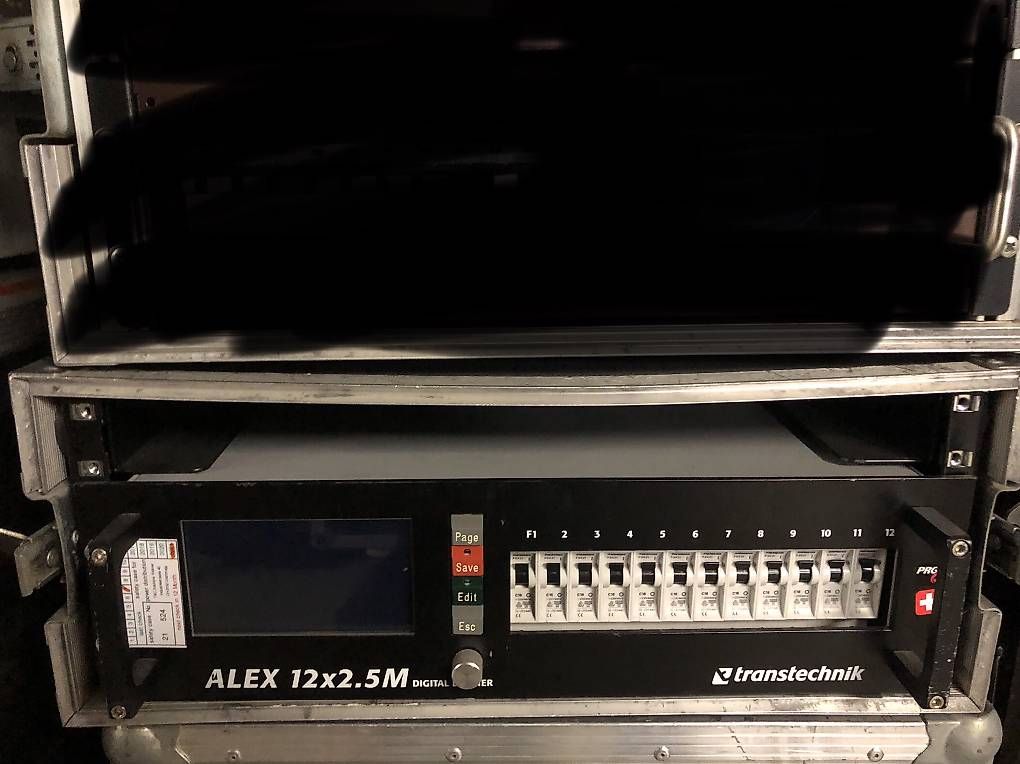 Alimentazione elettrica: 12 kanal Dimmer Transtechnik Alex – Usato da Thalheim venduto da Stagecraft 1