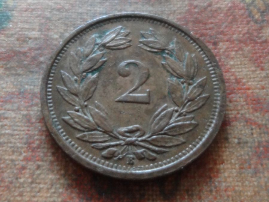 Tutti le monete: 2 Rp. 1937  (D) – Usato da Romanel-sur-Lausanne venduto da Swift13 1