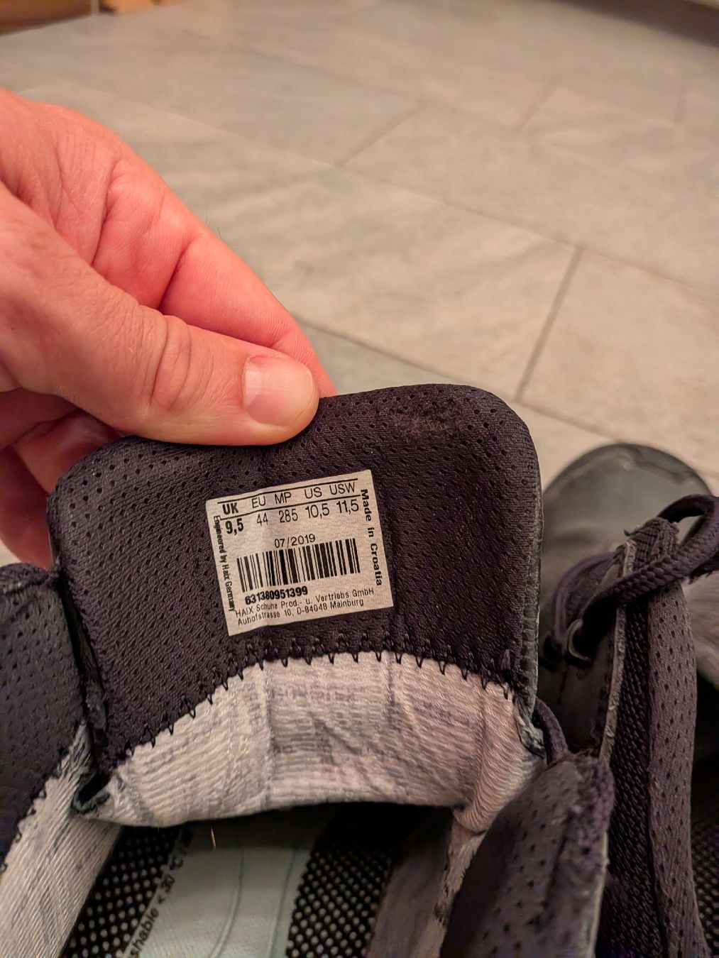 Haix Chaussures hommes: Haix Sicherheritsschuh Grösse 44 – D'occasion à Maur par Menalda89 2