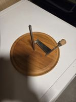 Holz Käseigel / Tête de Moine Hobel, Top Zustand!