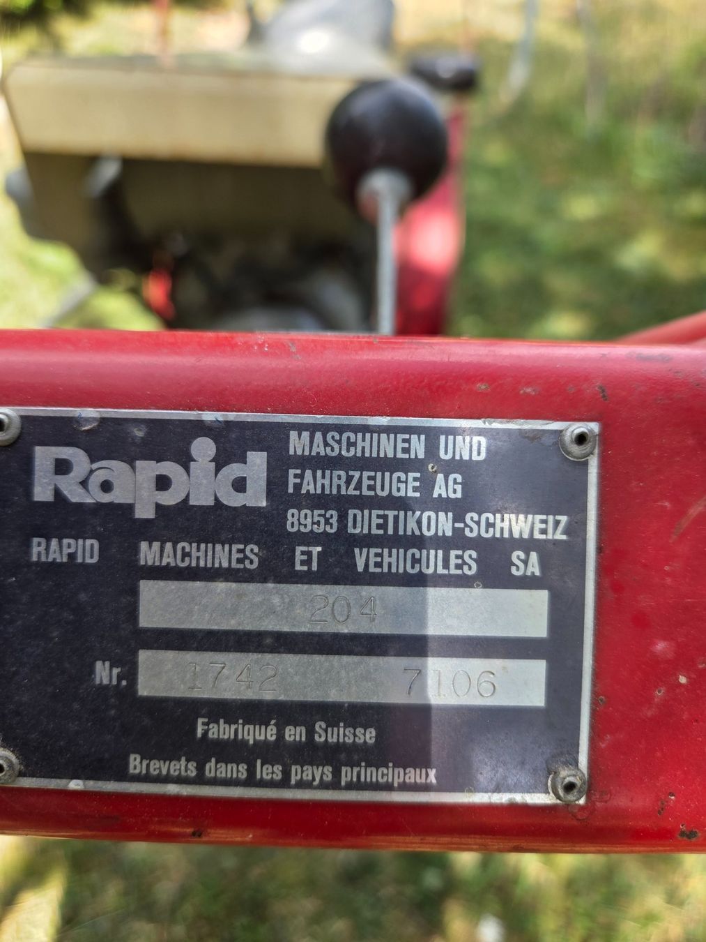 Schneeräumung: Rapid 204 fraiseuse – Gebraucht aus Prilly von Auberto 5