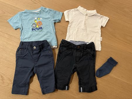 Baby Boy Outfit Set, Size 62