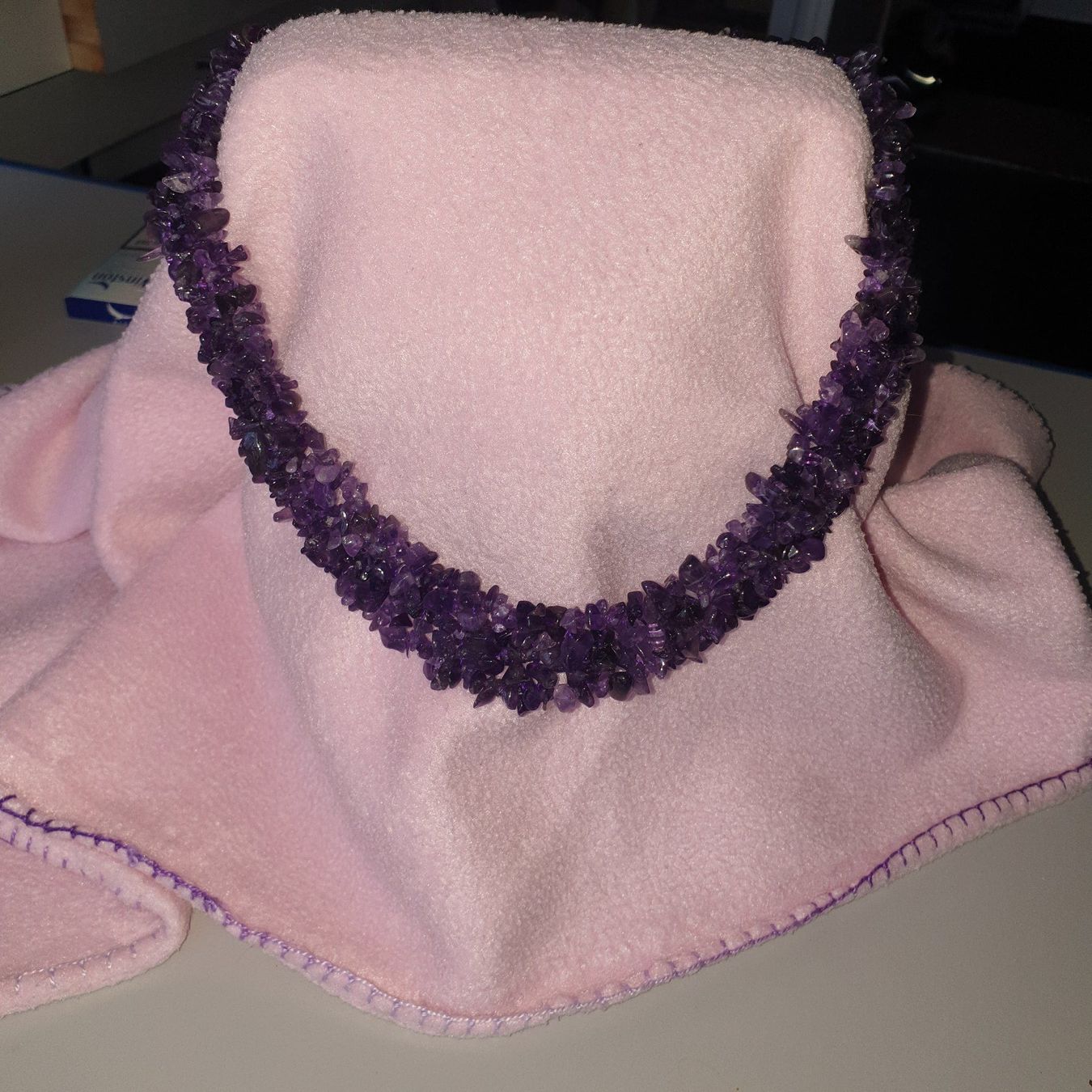 Ketten: Collier mit edlen Amethysten (keine "billig-Steine") – Gebraucht aus Aefligen von Akoni 3