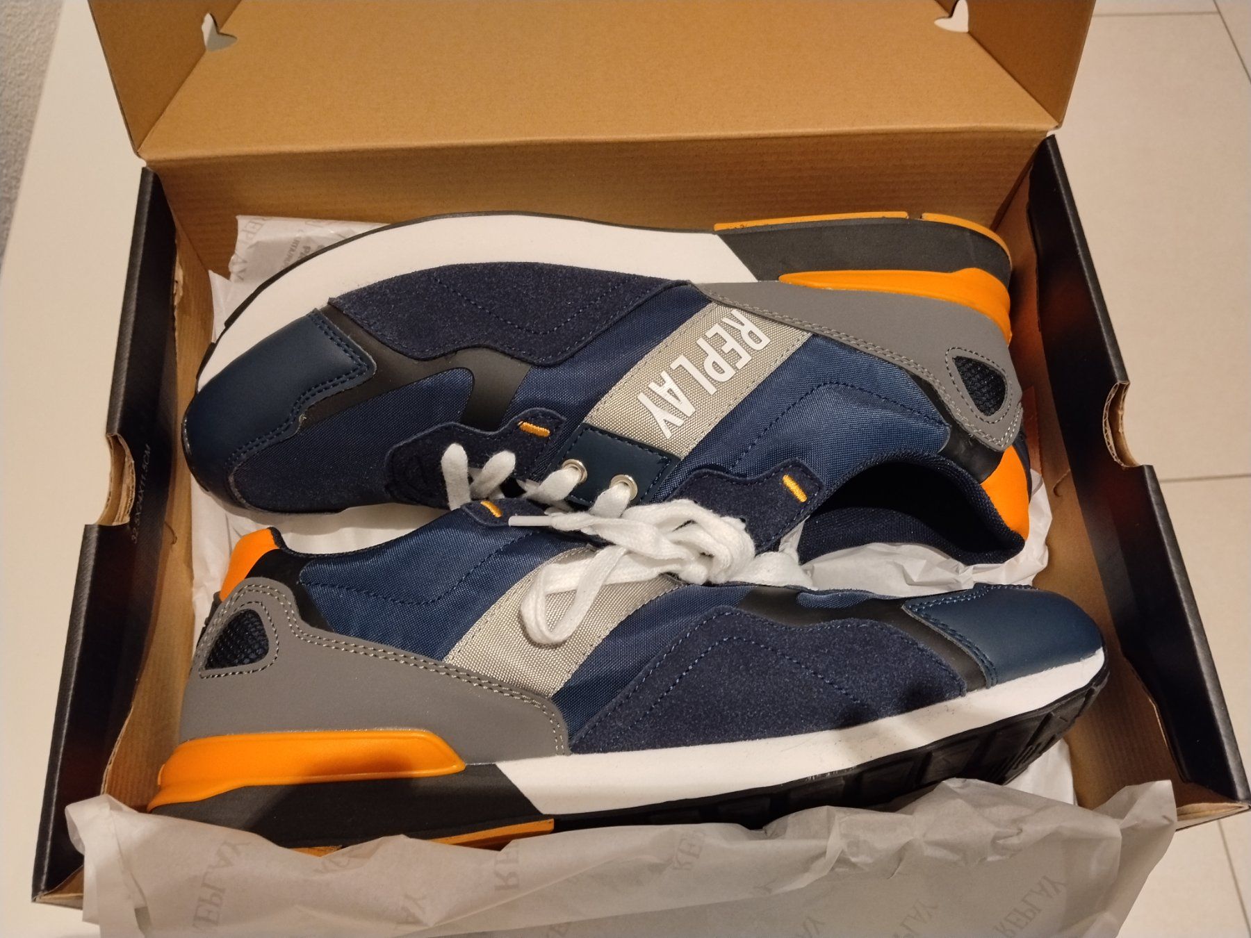 Replay Scarpe da uomo: Replay Sneaker Adrien 44 – Nuovo e nell'imballaggio originale da Horw venduto da Cs2006 2