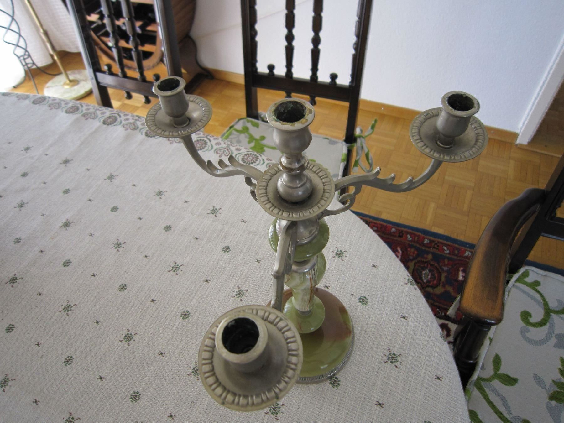 Bougeoirs: CANDELABRE EN ONIX – D'occasion à Grand-Lancy par Jc42 1
