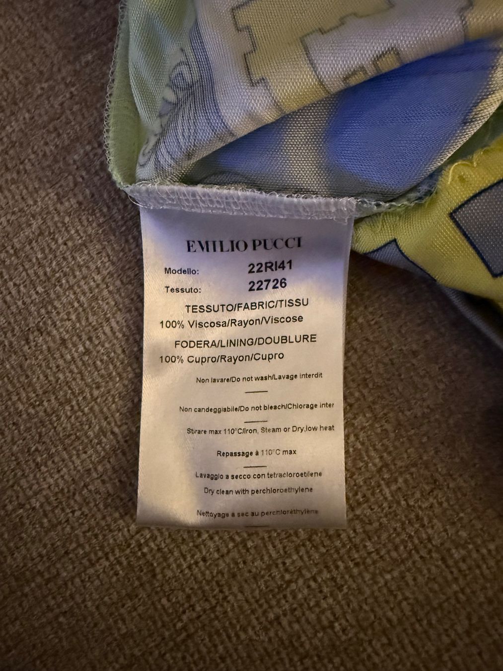 Vestiti: Kleid Emilio Pucci, Grösse 34 / 36 – Usato da Muri AG venduto da tiffer26 4