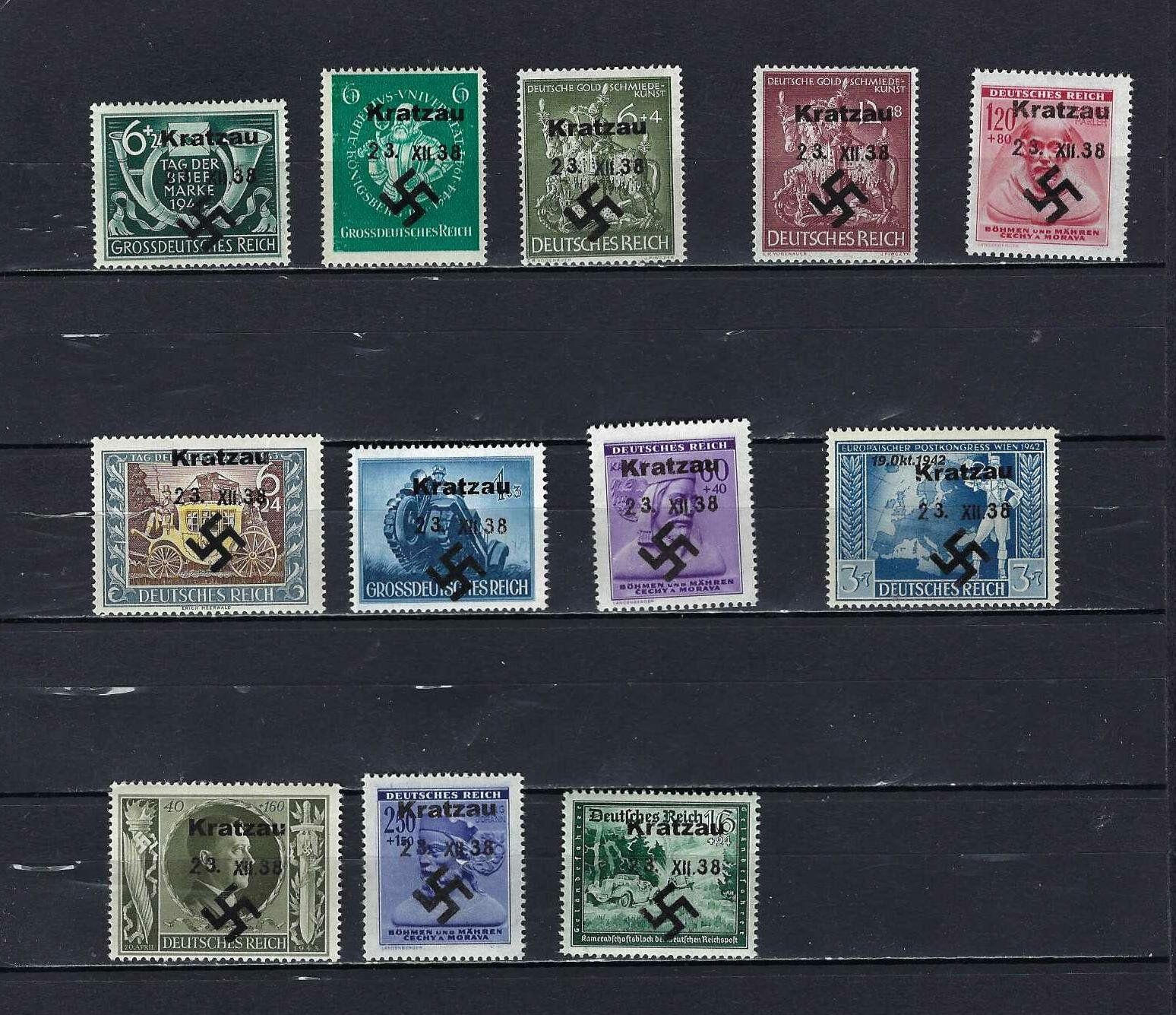 Tutti i francobolli: WKII Besetzung ** – Nuovo e nell'imballaggio originale da Altstätten SG venduto da Nandodax