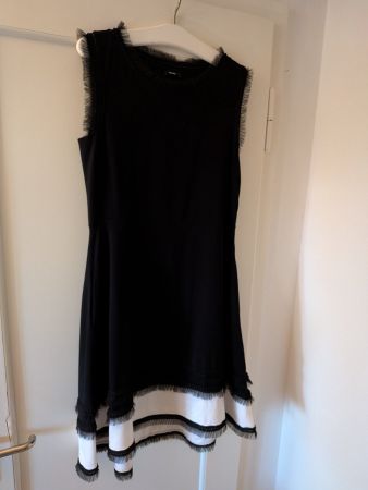 Riani Kleid schwarz/weiss Gr. 40