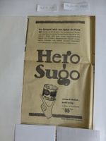 Werbung Hero Sugo, Hero Conserven Lenzburg1955