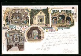 Litho Maria Bildstein, Grotten und Kapel
