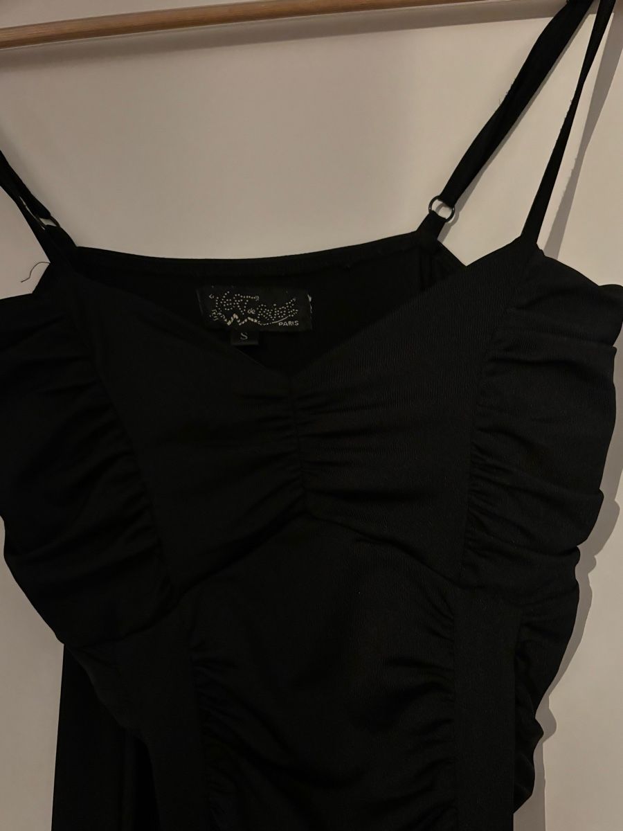 Vestiti: Kleid schwarz gerafft – Usato da Unterengstringen venduto da Viktoria_ 2