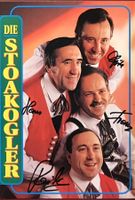 Die Stoakogler Volksmusik Autogramm signiert Foto 10x15cm