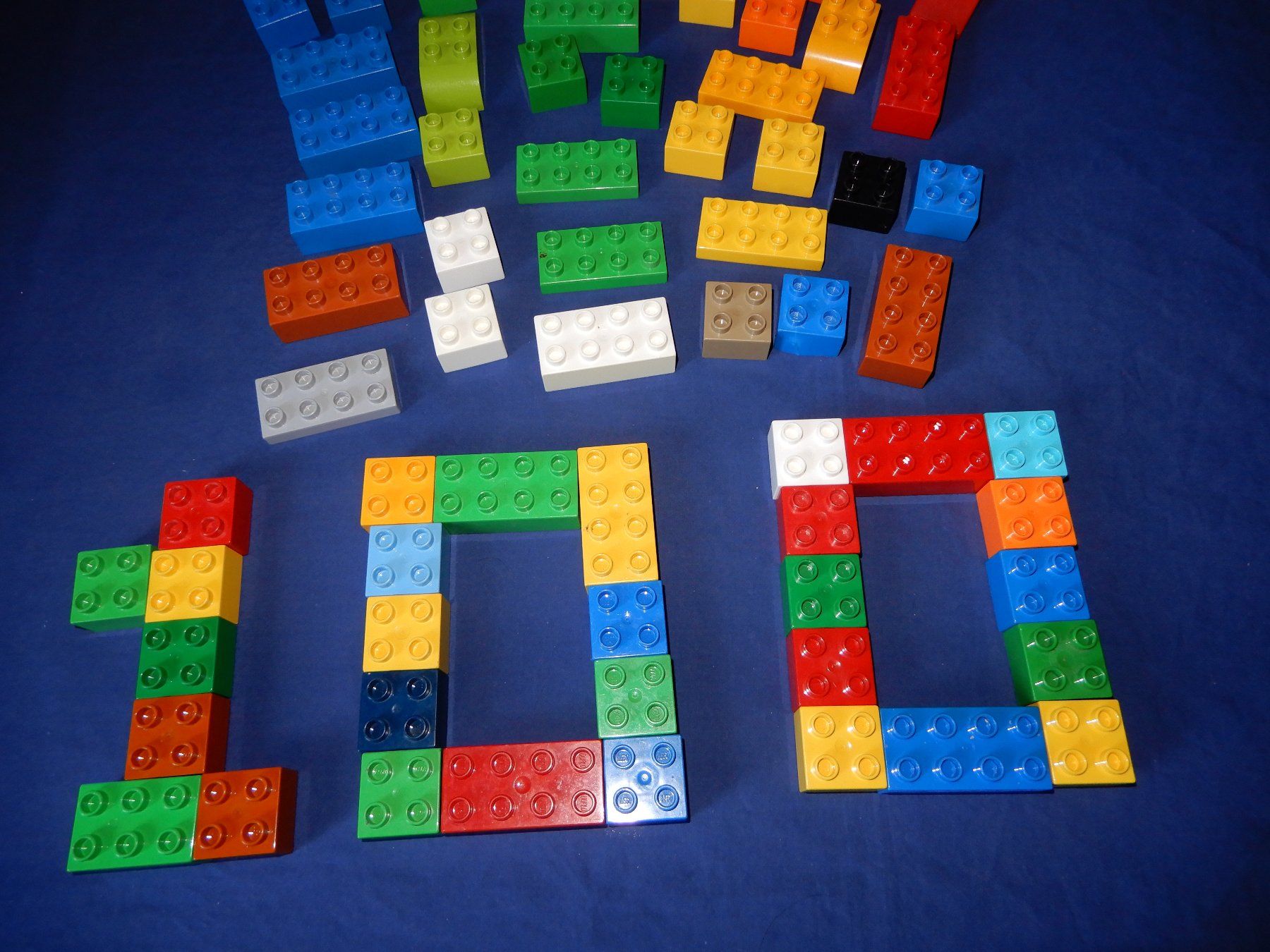 Lego Kit di costruzioni: Lego - DUPLO 100 Teile diverse – Usato da Senèdes venduto da tintinette43 3