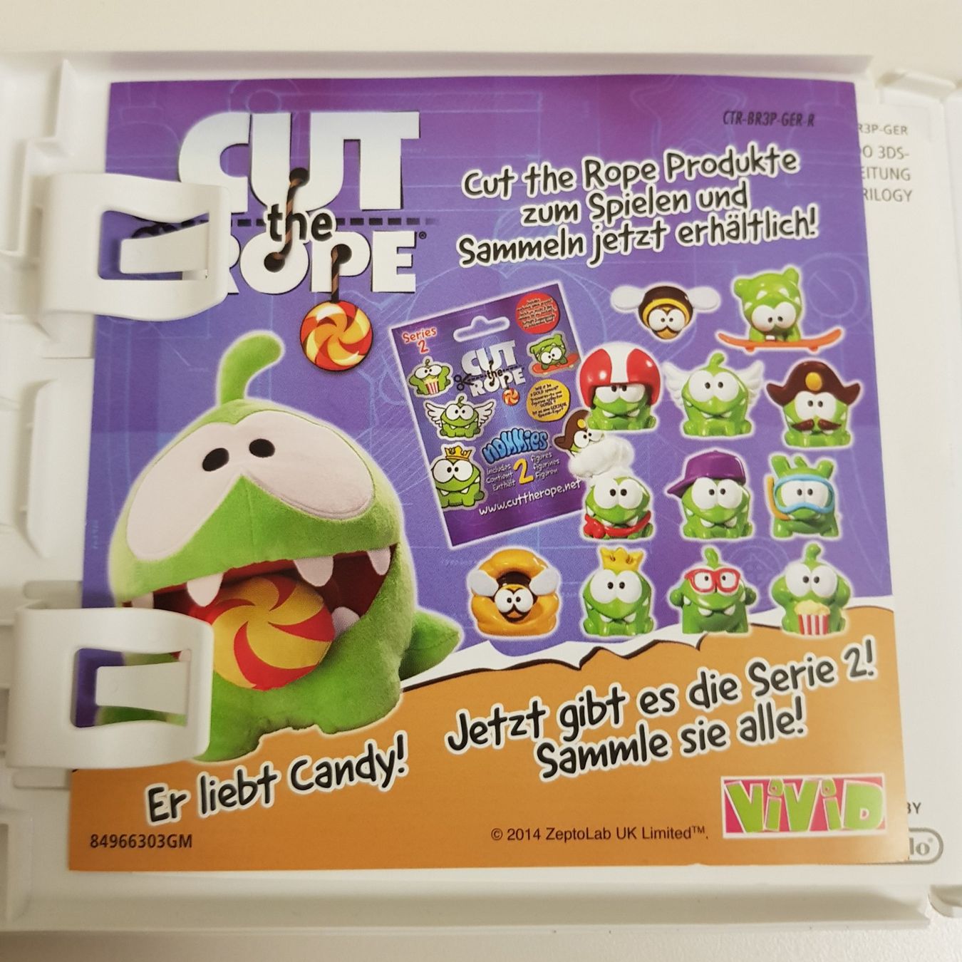 Nintendo Giochi: Cut the Rope - Trilogy /3DS – Usato da Münchenstein venduto da 2DGames 2
